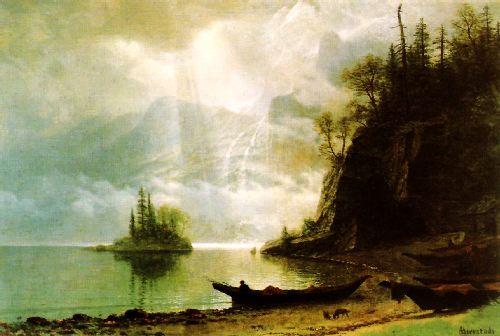 Albert Bierstadt The Island